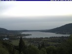 Archiv Foto Webcam Blick vom Schloss Ringberg auf den Tegernsee 05:00