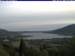 Archiv Foto Webcam Blick vom Schloss Ringberg auf den Tegernsee 06:00
