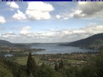 Archiv Foto Webcam Blick vom Schloss Ringberg auf den Tegernsee 09:00