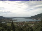Archiv Foto Webcam Blick vom Schloss Ringberg auf den Tegernsee 13:00