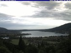 Archiv Foto Webcam Blick vom Schloss Ringberg auf den Tegernsee 06:00