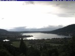 Archiv Foto Webcam Blick vom Schloss Ringberg auf den Tegernsee 19:00