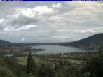 Archiv Foto Webcam Blick vom Schloss Ringberg auf den Tegernsee 09:00