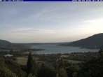 Archiv Foto Webcam Blick vom Schloss Ringberg auf den Tegernsee 05:00