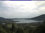 Archiv Foto Webcam Blick vom Schloss Ringberg auf den Tegernsee 07:00