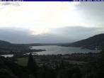 Archiv Foto Webcam Blick vom Schloss Ringberg auf den Tegernsee 19:00