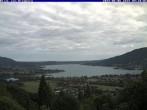 Archiv Foto Webcam Blick vom Schloss Ringberg auf den Tegernsee 07:00