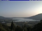 Archiv Foto Webcam Blick vom Schloss Ringberg auf den Tegernsee 05:00