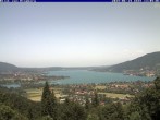 Archiv Foto Webcam Blick vom Schloss Ringberg auf den Tegernsee 11:00
