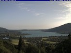 Archiv Foto Webcam Blick vom Schloss Ringberg auf den Tegernsee 06:00
