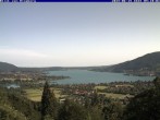 Archiv Foto Webcam Blick vom Schloss Ringberg auf den Tegernsee 07:00