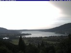 Archiv Foto Webcam Blick vom Schloss Ringberg auf den Tegernsee 17:00