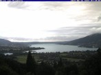 Archiv Foto Webcam Blick vom Schloss Ringberg auf den Tegernsee 05:00
