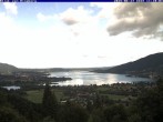 Archiv Foto Webcam Blick vom Schloss Ringberg auf den Tegernsee 09:00