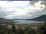 Archiv Foto Webcam Blick vom Schloss Ringberg auf den Tegernsee 11:00