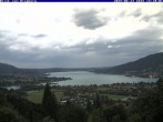 Archiv Foto Webcam Blick vom Schloss Ringberg auf den Tegernsee 13:00