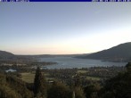 Archiv Foto Webcam Blick vom Schloss Ringberg auf den Tegernsee 05:00