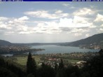 Archiv Foto Webcam Blick vom Schloss Ringberg auf den Tegernsee 11:00