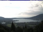Archiv Foto Webcam Blick vom Schloss Ringberg auf den Tegernsee 17:00
