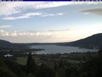 Archiv Foto Webcam Blick vom Schloss Ringberg auf den Tegernsee 01:00