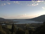 Archiv Foto Webcam Blick vom Schloss Ringberg auf den Tegernsee 05:00