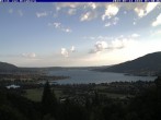 Archiv Foto Webcam Blick vom Schloss Ringberg auf den Tegernsee 06:00
