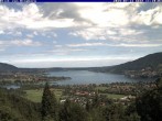 Archiv Foto Webcam Blick vom Schloss Ringberg auf den Tegernsee 09:00