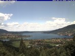 Archiv Foto Webcam Blick vom Schloss Ringberg auf den Tegernsee 11:00