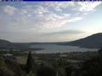 Archiv Foto Webcam Blick vom Schloss Ringberg auf den Tegernsee 05:00