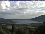 Archiv Foto Webcam Blick vom Schloss Ringberg auf den Tegernsee 06:00