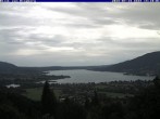 Archiv Foto Webcam Blick vom Schloss Ringberg auf den Tegernsee 13:00