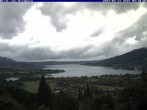 Archiv Foto Webcam Blick vom Schloss Ringberg auf den Tegernsee 07:00