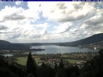 Archiv Foto Webcam Blick vom Schloss Ringberg auf den Tegernsee 15:00