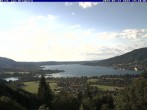 Archiv Foto Webcam Blick vom Schloss Ringberg auf den Tegernsee 17:00