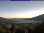 Archiv Foto Webcam Blick vom Schloss Ringberg auf den Tegernsee 05:00