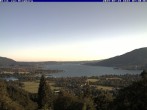 Archiv Foto Webcam Blick vom Schloss Ringberg auf den Tegernsee 06:00