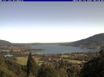 Archiv Foto Webcam Blick vom Schloss Ringberg auf den Tegernsee 07:00