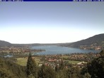 Archiv Foto Webcam Blick vom Schloss Ringberg auf den Tegernsee 09:00