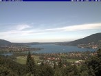 Archiv Foto Webcam Blick vom Schloss Ringberg auf den Tegernsee 11:00