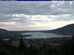 Archiv Foto Webcam Blick vom Schloss Ringberg auf den Tegernsee 17:00