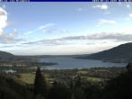 Archiv Foto Webcam Blick vom Schloss Ringberg auf den Tegernsee 06:00