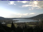 Archived image Webcam Ringberg Castle - View to Lake Tegernsee 17:00