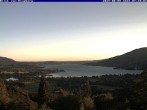 Archiv Foto Webcam Blick vom Schloss Ringberg auf den Tegernsee 05:00