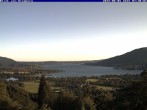 Archiv Foto Webcam Blick vom Schloss Ringberg auf den Tegernsee 06:00