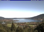 Archiv Foto Webcam Blick vom Schloss Ringberg auf den Tegernsee 09:00