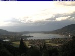 Archiv Foto Webcam Blick vom Schloss Ringberg auf den Tegernsee 19:00