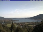 Archiv Foto Webcam Blick vom Schloss Ringberg auf den Tegernsee 07:00
