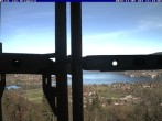 Archiv Foto Webcam Blick vom Schloss Ringberg auf den Tegernsee 09:00
