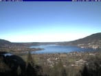 Archiv Foto Webcam Blick vom Schloss Ringberg auf den Tegernsee 11:00