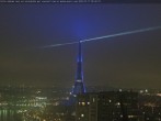 Archived image Webcam Panoramic View Paris - Eiffel Tower 23:00